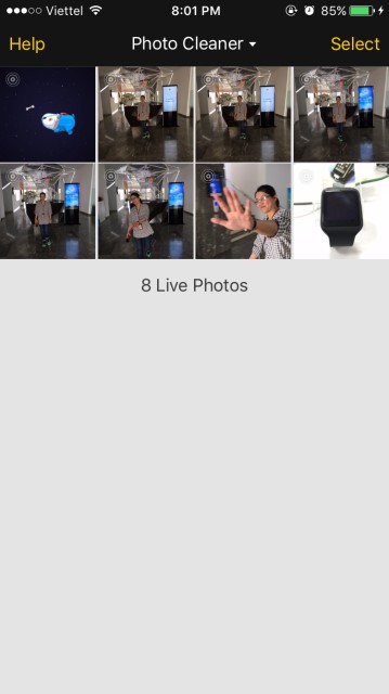 Photo Cleaner giao diện