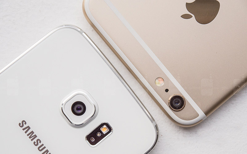 Samsung Galaxy S6 vs iPhone 6s 