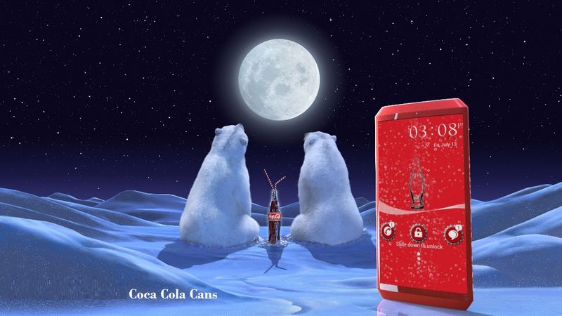 Chiêm ngưỡng mẫu thiết kế smartphone Coca Cola cực tươi mát