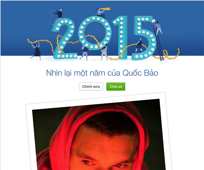 Facebook Year in review 