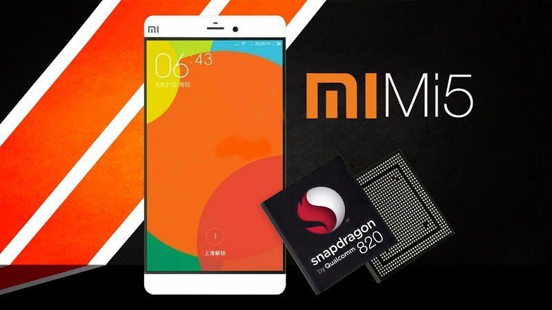 Giá bán của Xiaomi Mi 5 chip Snapdragon 820 sẽ rẻ hơn nhiều