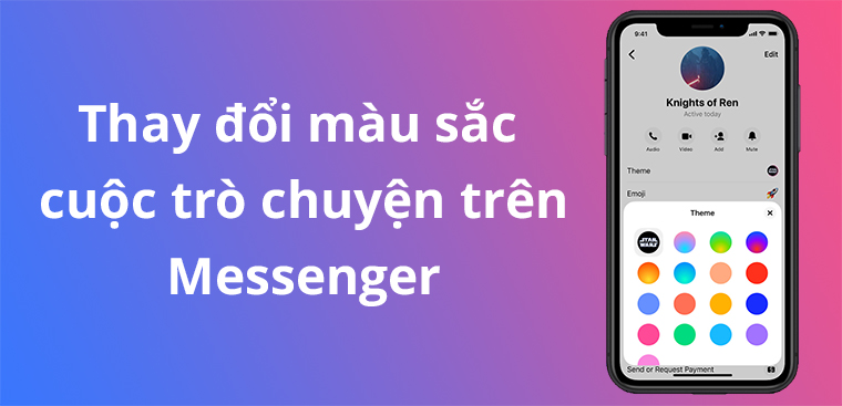 Màu sắc có tác động lớn đến cảm xúc và cảm nhận của người nhận trong cuộc trò chuyện. Trên Messenger, bạn có thể dễ dàng tùy chỉnh màu sắc cho từng cuộc trò chuyện. Từ những màu trang nhã đến những gam màu tươi sáng, tạo nên không khí và cảm xúc khác nhau khi trò chuyện với các người thân, bạn bè của mình trên Messenger.