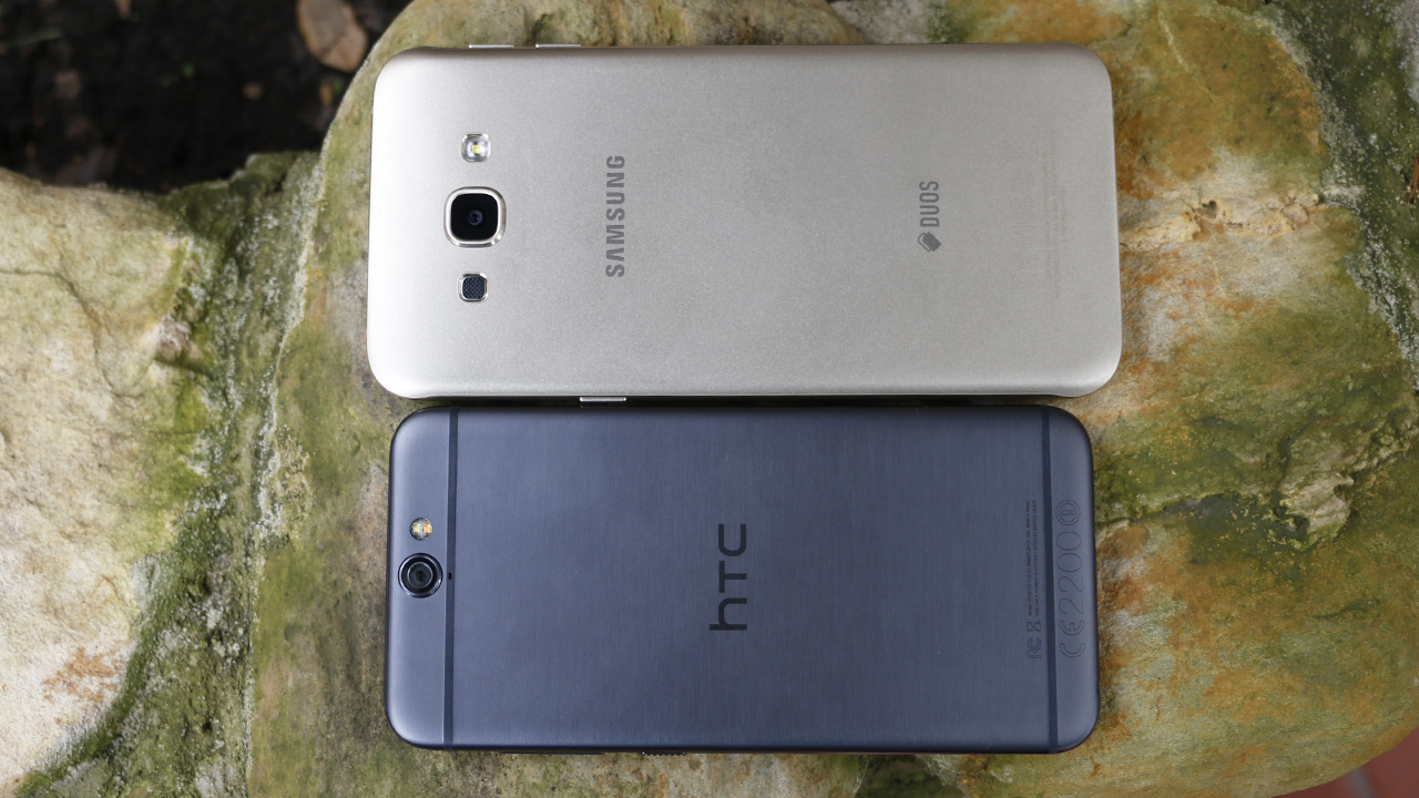 Samsung Galaxy A8 và HTC One A9 Samsung Galaxy A8 và HTC One A9