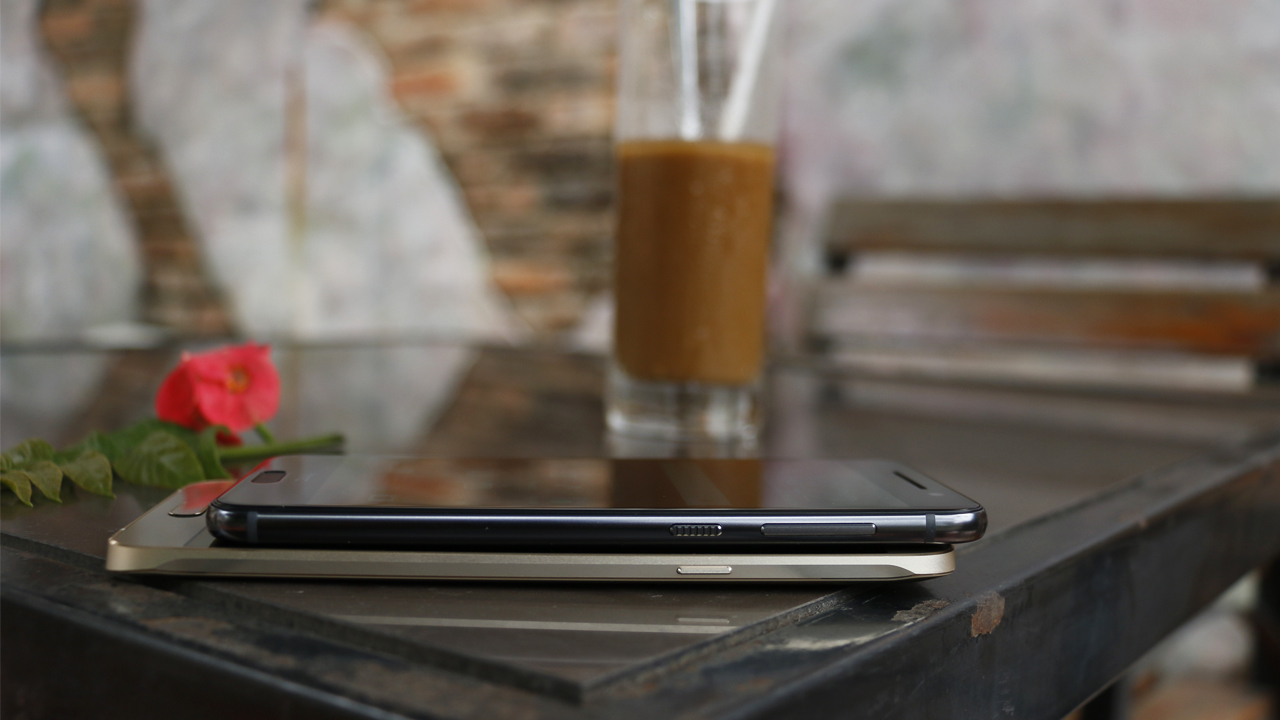 Samsung Galaxy A8 và HTC One A9 Samsung Galaxy A8 và HTC One A9