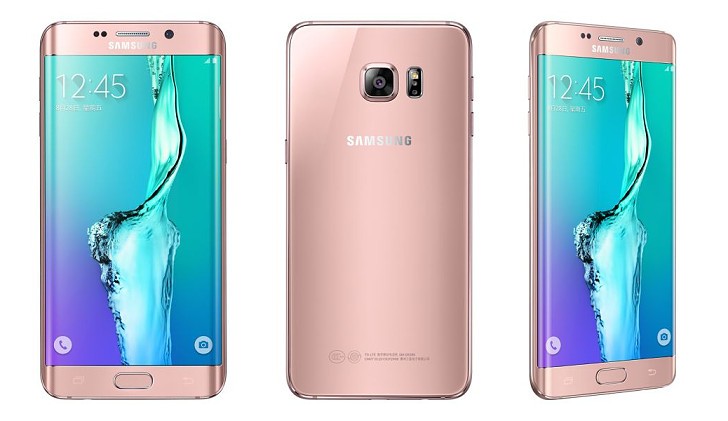 Galaxy S6 Edge Plus bản màu hồng Galaxy S6 Edge Plus bản màu hồng
