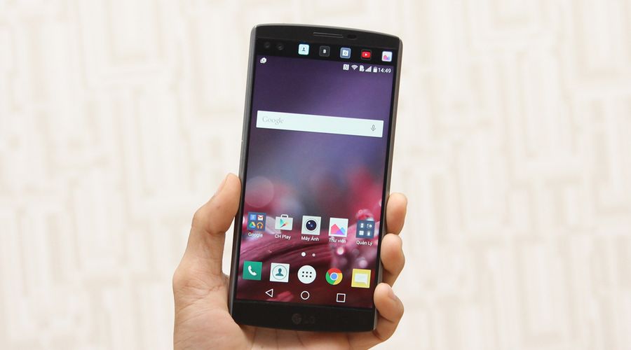 LG V10 có 2 màn hình LG V10 có 2 màn hình