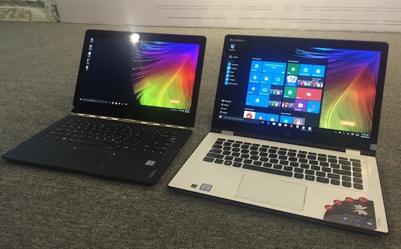 Bộ đôi laptop 2 trong 1 của Lenovo