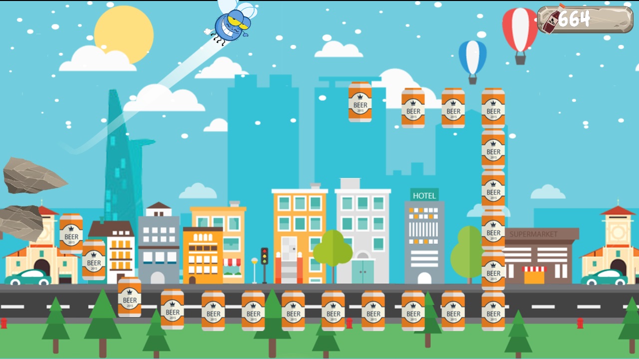 Cố gắng lấy nhiều vật phẩm càng tốt