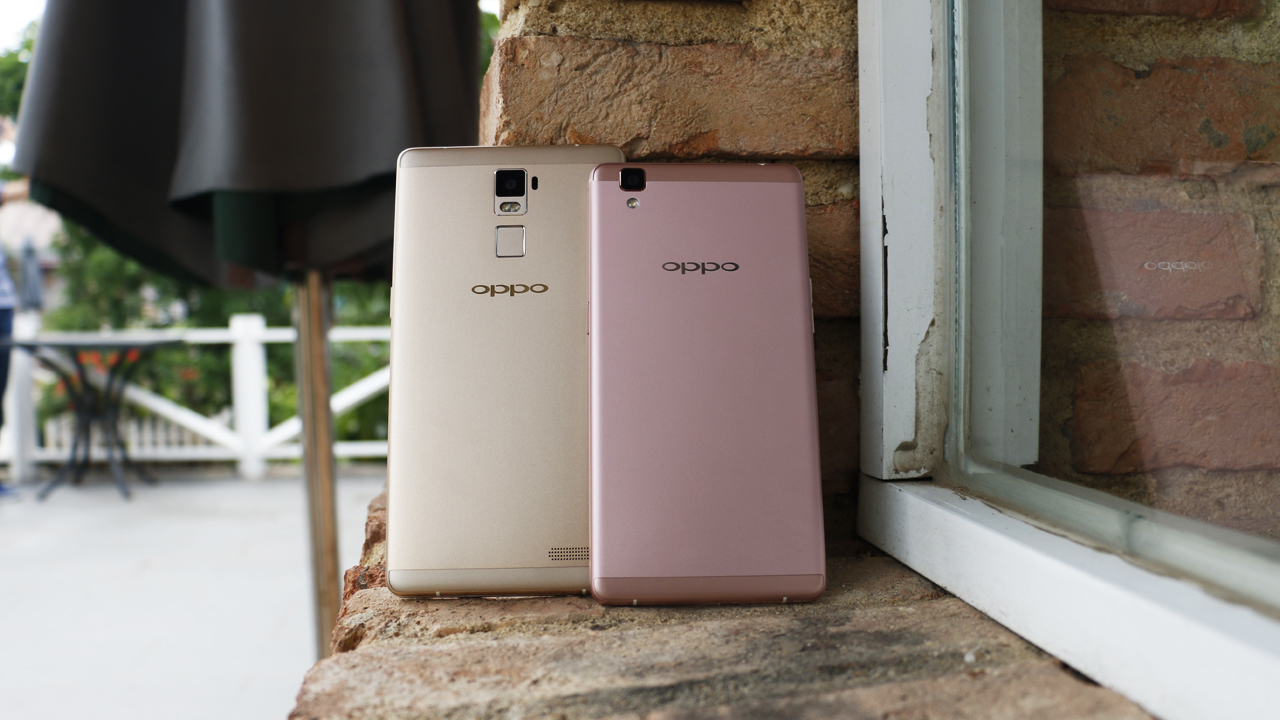 Mặt lưng Oppo R7s và Oppo R7 Plus