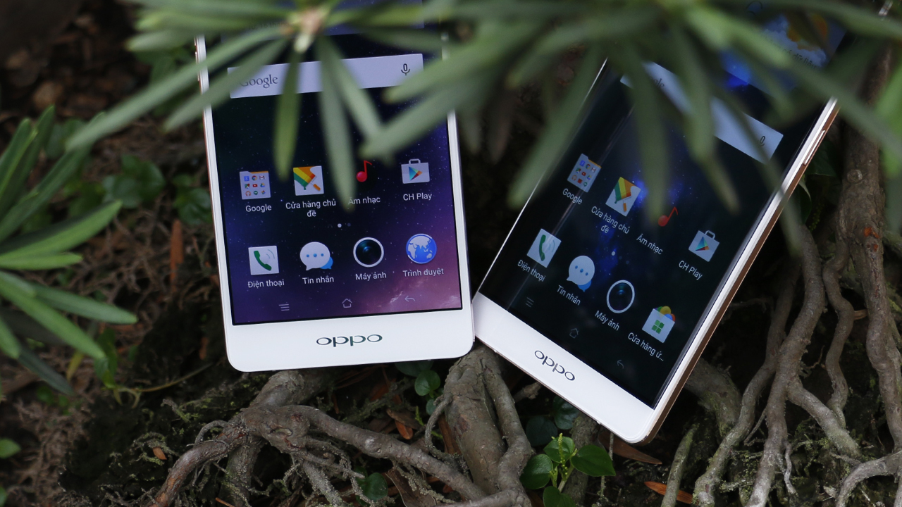 Mặt trước Oppo R7s và Oppo R7 Plus Mặt trước Oppo R7s và Oppo R7 Plus