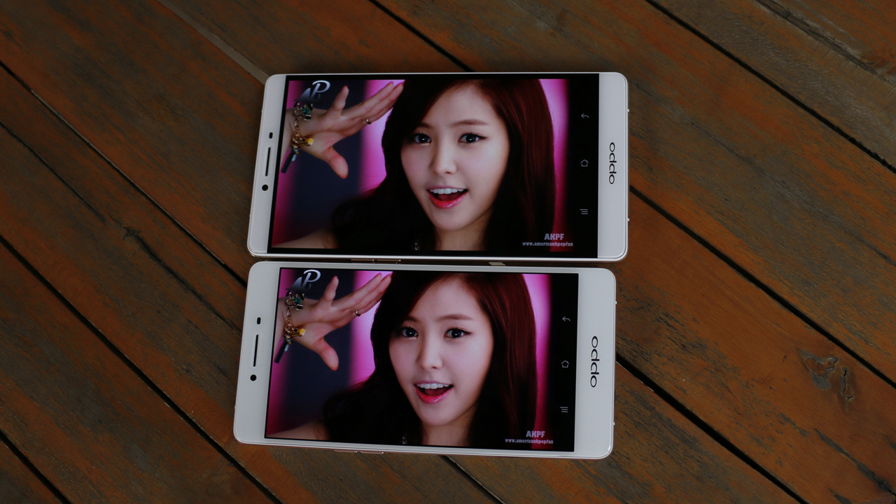 So sánh chất lượng hiển thị Oppo R7 Plus và Oppo R7s