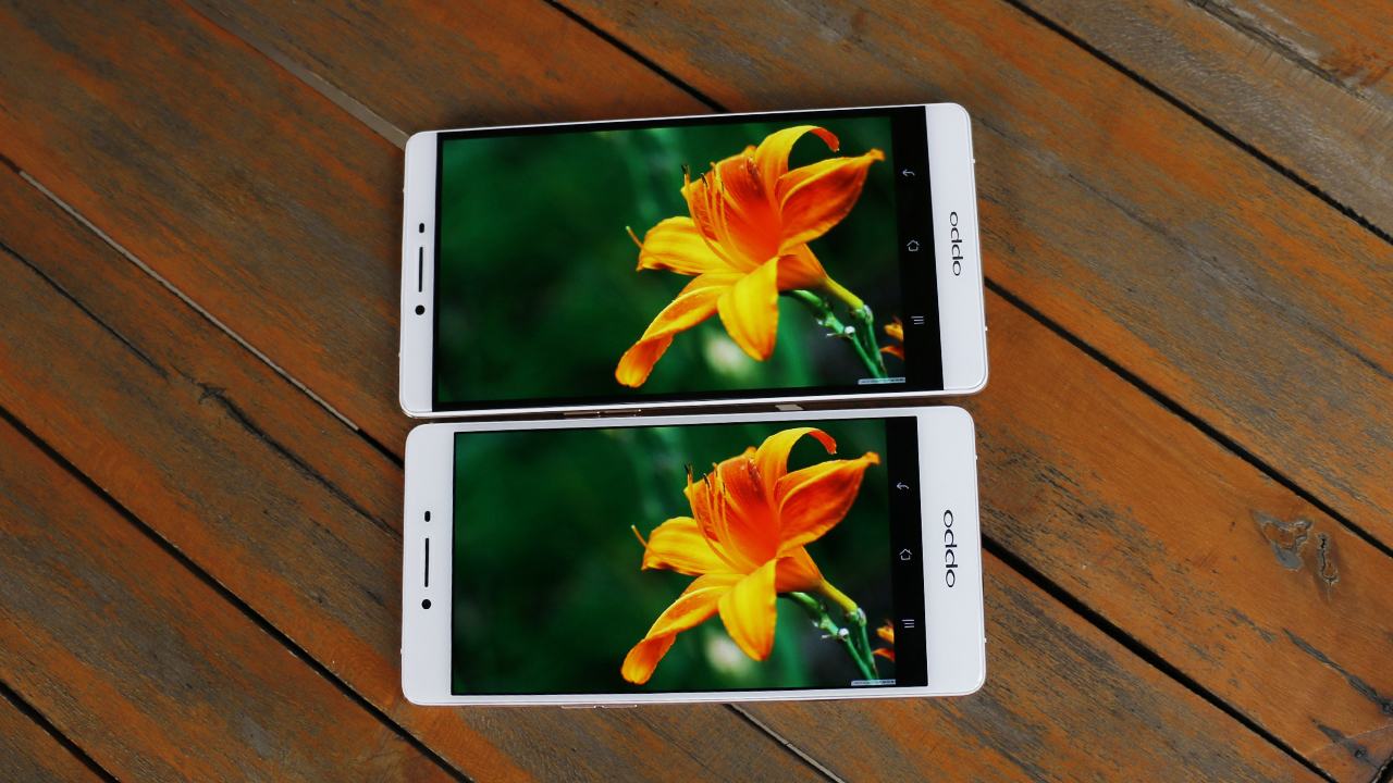 So sánh chất lượng hiển thị Oppo R7 Plus và Oppo R7s