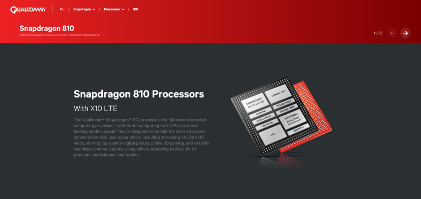 Snapdragon 810 Snapdragon 810