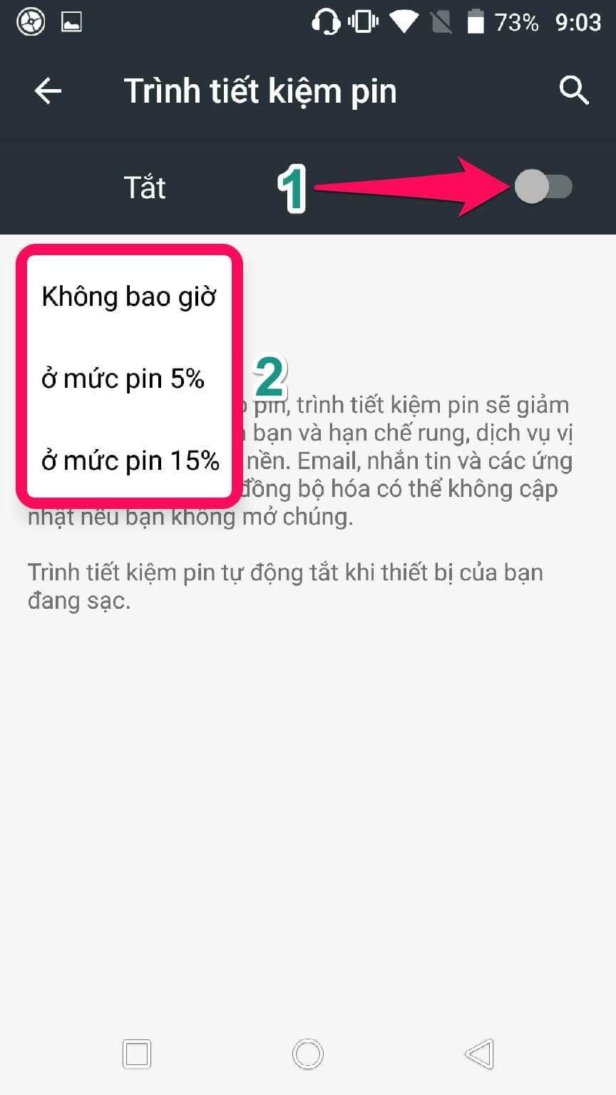 Tiết kiệm pin