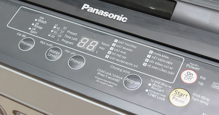 Bảng điều khiển máy giặt Panasonic NA-F70VB6HDK