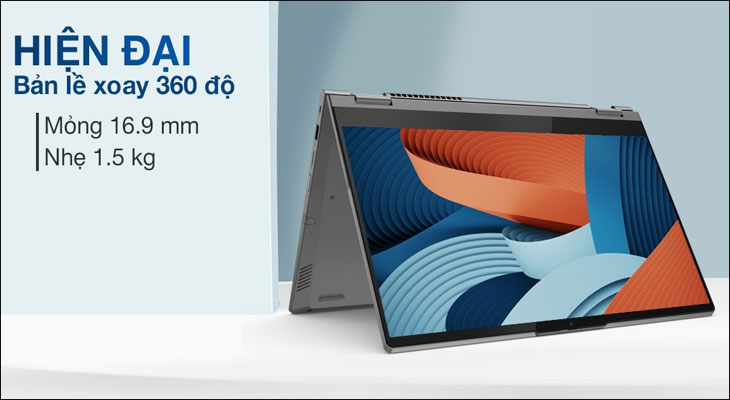 Laptop có thể xoay màn hình 360 độ