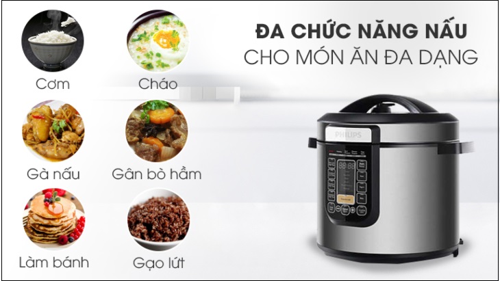 Nồi áp suất điện đa dạng chức năng nấu