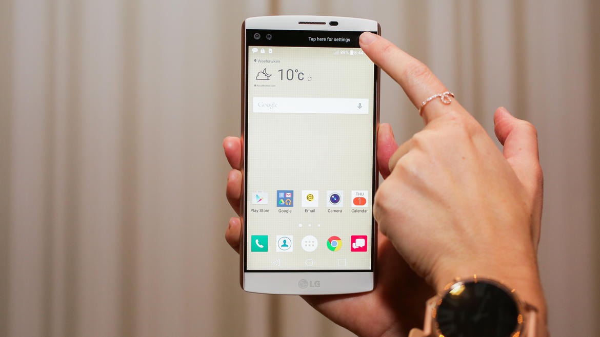 LG V10 với màn hình kép độc đáo