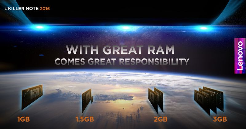 K4 Note có RAM 2/3GB K4 Note có RAM 2/3GB