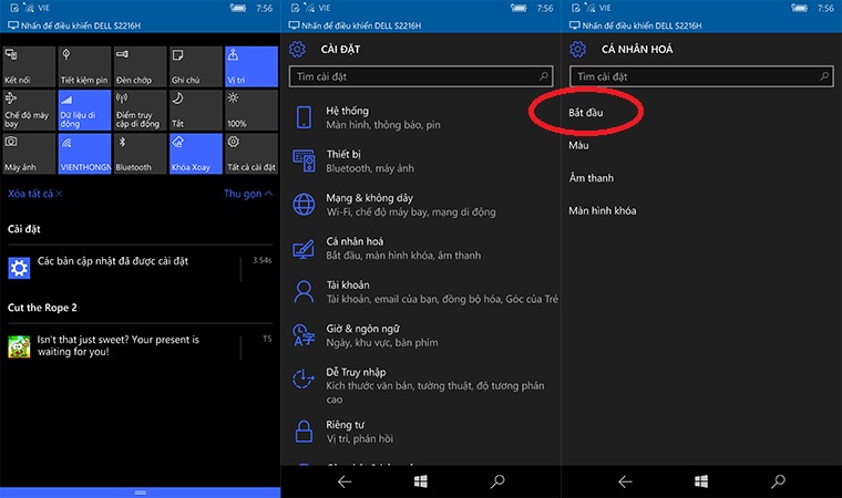 Cách sử dụng và tùy chỉnh màn hình Bắt đầu trong Windows 10