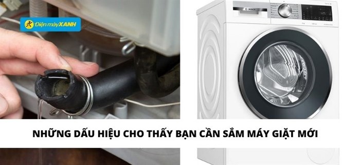 Những dấu hiệu cho thấy bạn cần sắm máy giặt mới