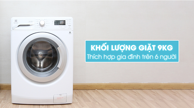Lựa chọn máy giặt với dung tích phù hợp cho gia đình