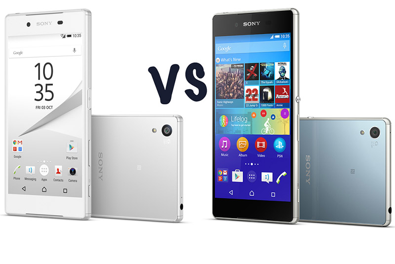 Xperia Z3+ vs Z5 Xperia Z3+ vs Z5