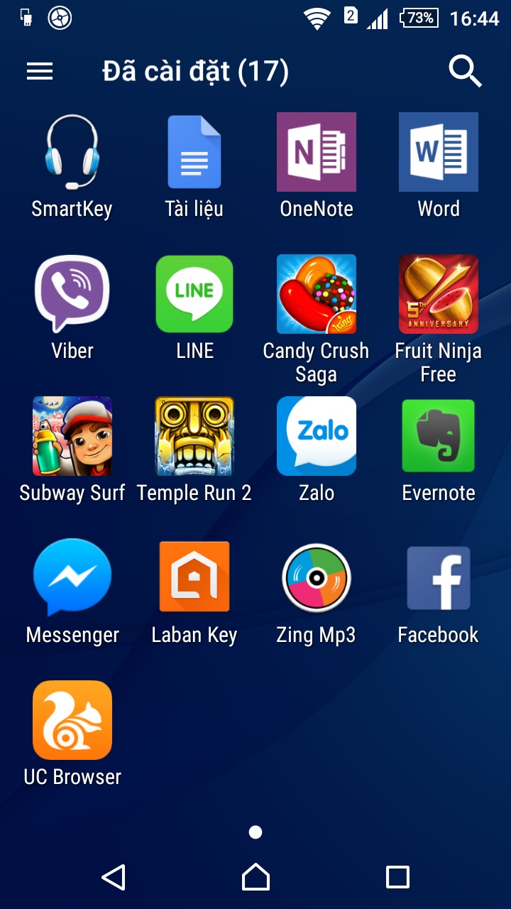 Bộ nhớ trong Xperia M4 Aqua