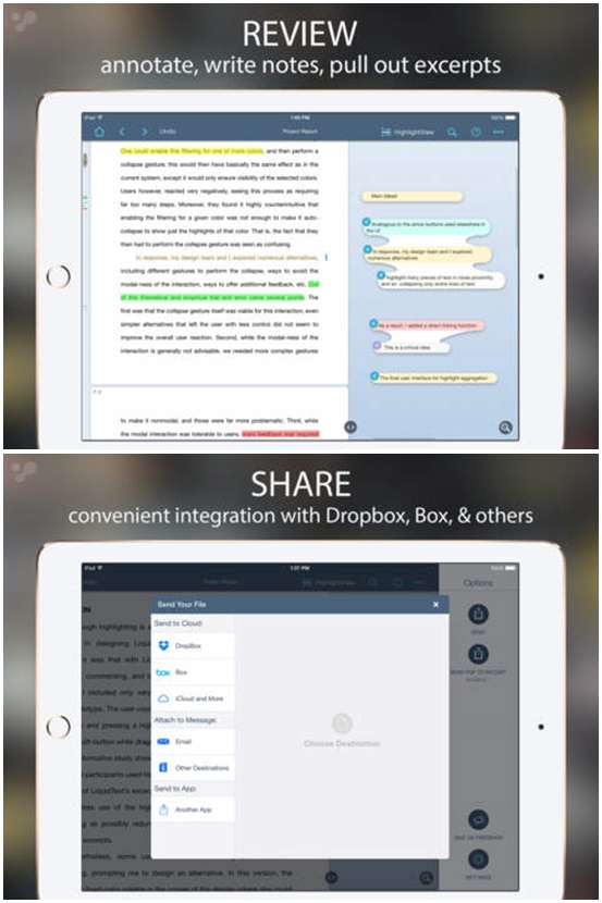 Liquid Text Interface 9 ứng dụng miễn phí chạy tốt hơn trên iPad Pro