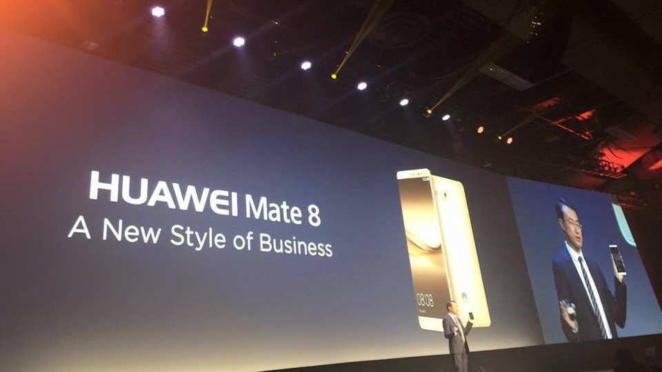 Huawei Mate 8 phiên bản quốc tế chính thức ra mắt