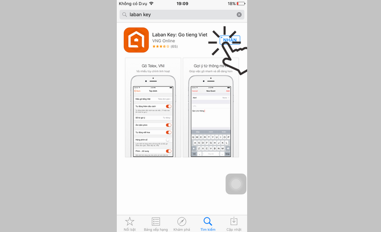Tải Laban Key từ AppStore