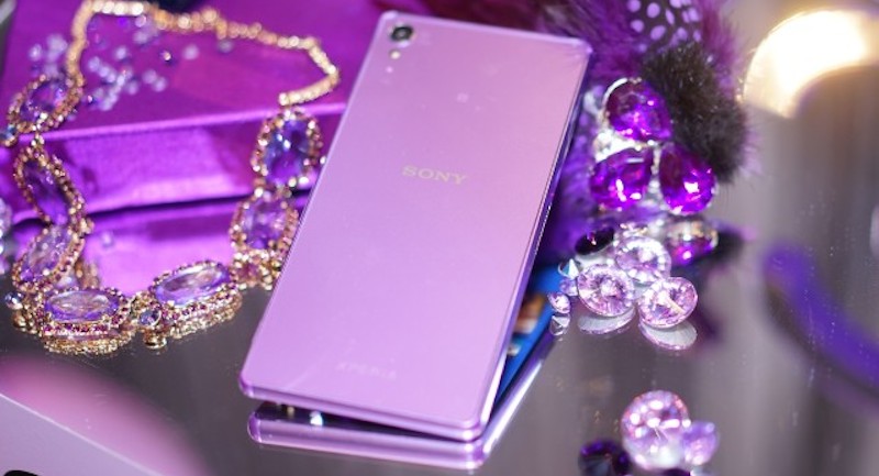 Sony Cũng tại thời điểm này năm trước Sony đã phát hành Xperia Z3 phiên bản màu tím