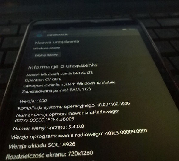 Ảnh rò rỉ phiên bản Redstone đang thử nghiệm trên Windows 10 Mobile