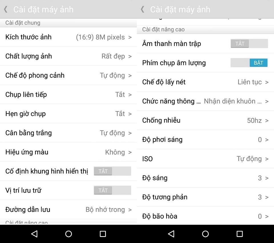 cài đặt camera cài đặt camera