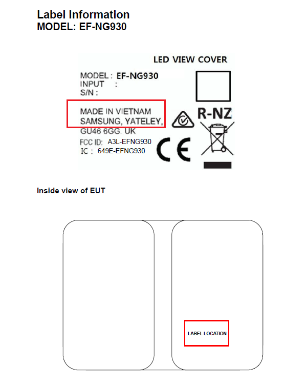 Vỏ bảo vệ LED View Cover