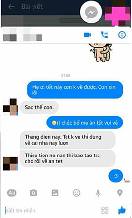 Troll SMS xuân này con không về 06