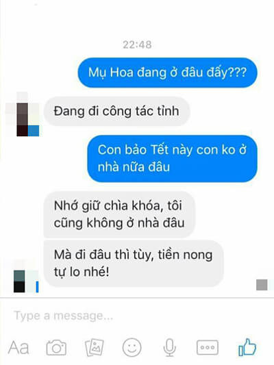 Troll SMS xuân này con không về 09