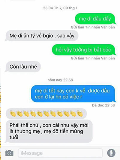 Troll SMS xuân này con không về 11