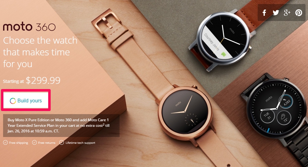 Motorola Moto 360 Motorola Moto 360