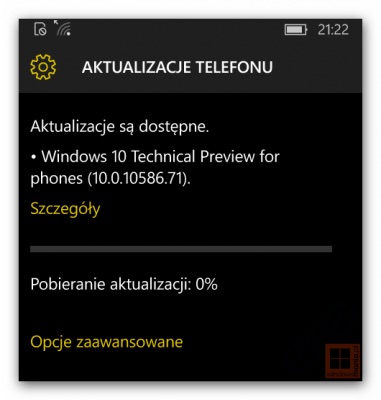 Hình ảnh được đăng tải trong diễn đàn MSMobile về bản build 10586.71