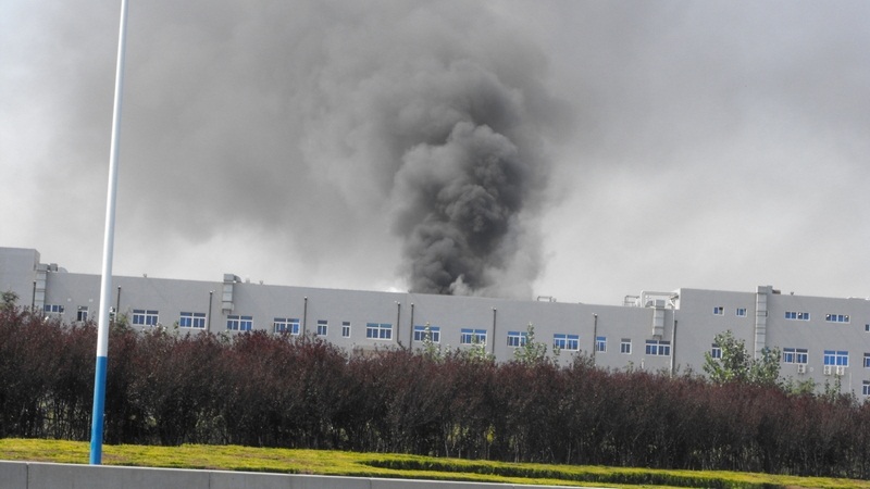 Nhà máy sản xuất iPhone của Foxconn bị cháy