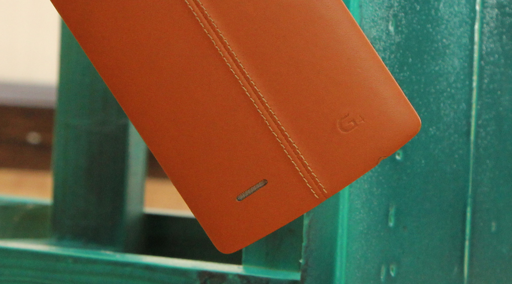 Loa ngoài của LG G4 có âm lượng không lớn lắm Loa ngoài của LG G4 có âm lượng không lớn lắm