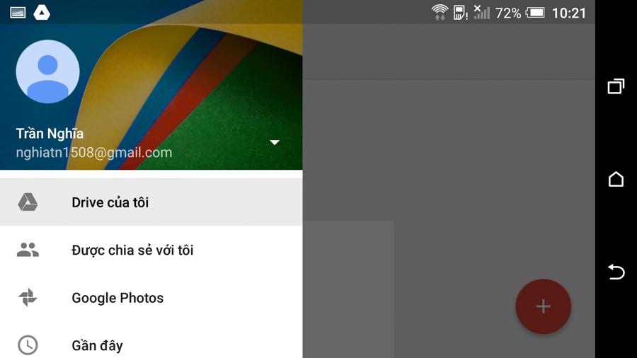 Giao-dien-Google-Drive-Tren-Android-6.0 Giao-dien-Google-Drive-Tren-Android-6.0