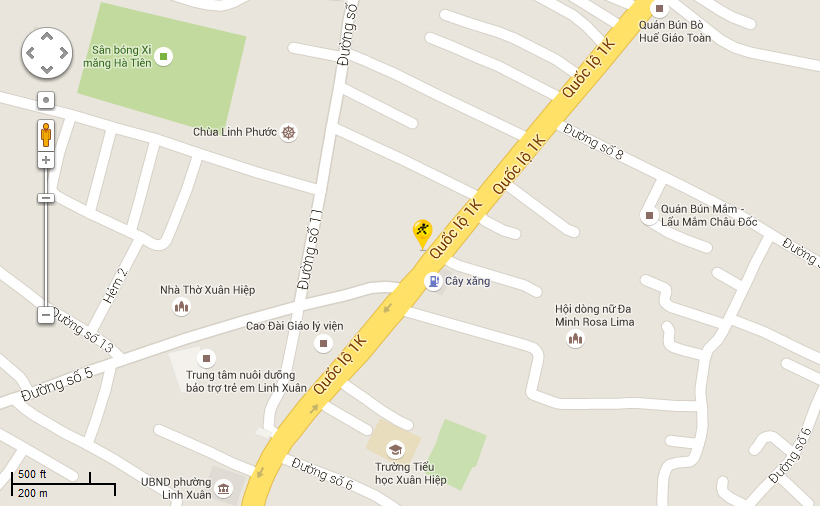 Số 129-131 Quốc Lộ 1K, Khu phố 5, Phường Linh Xuân, Quận Thủ Đức, TP.Hồ Chí Minh