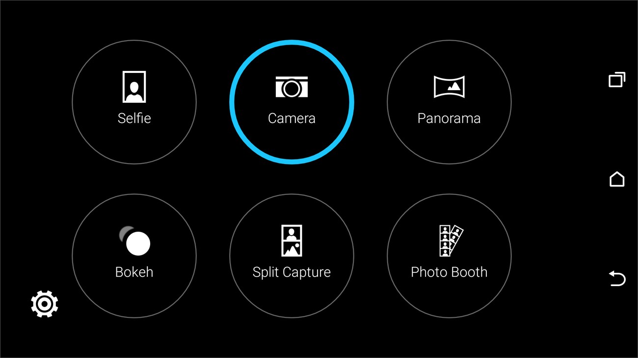 ảnh giao diện camera HTC One E9 dual 