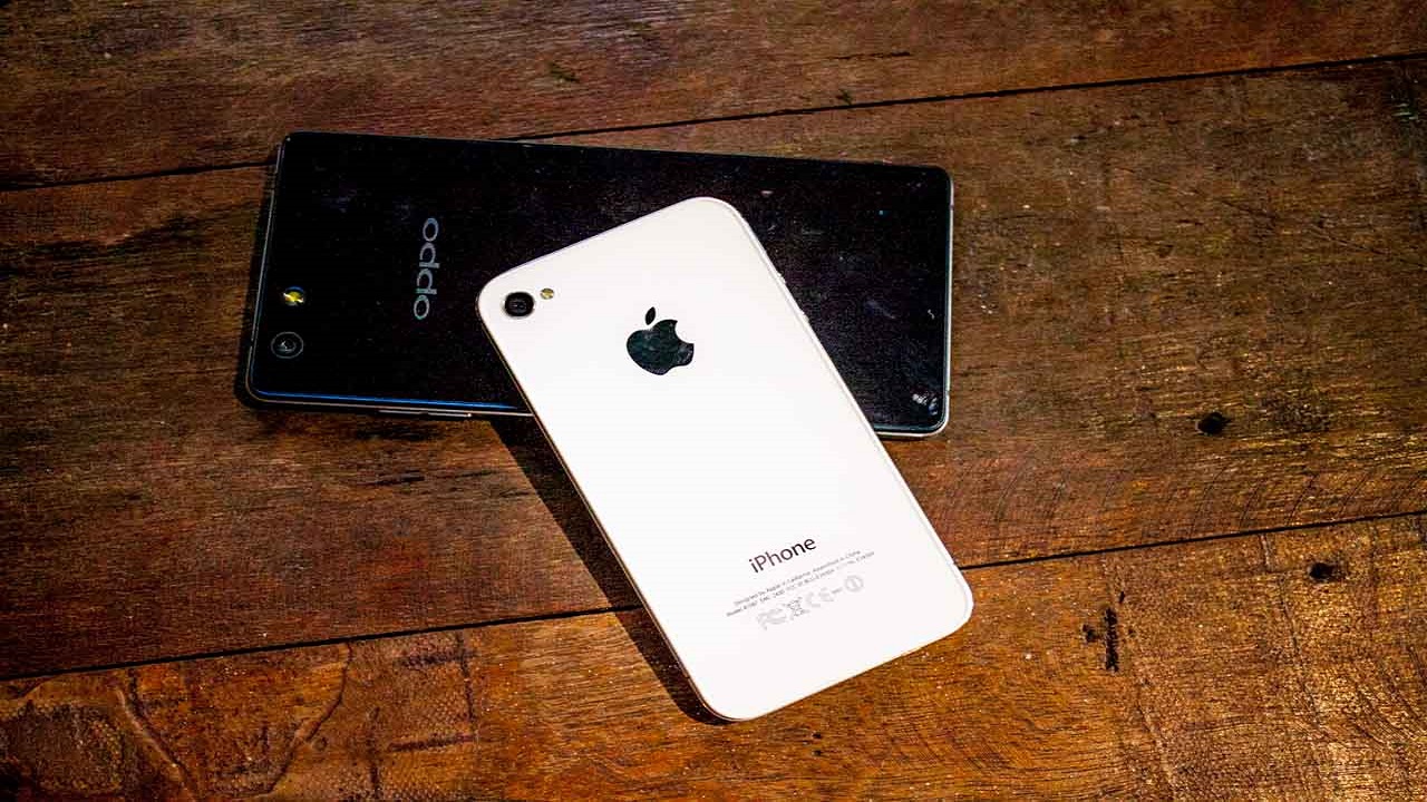 So sánh Iphone 4s vs OPPO R1K 2 So sánh Iphone 4s vs OPPO R1K 2