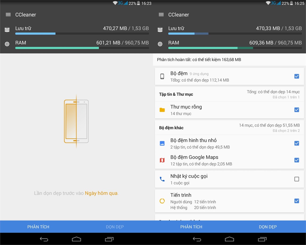 CCleaner còn có thể tắt nhanh các ứng dụng đang chạy nền trên hệ thống