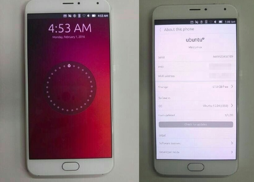 Meizu Pro 5 chạy Ubuntu xuất hiện Meizu Pro 5 chạy Ubuntu xuất hiện