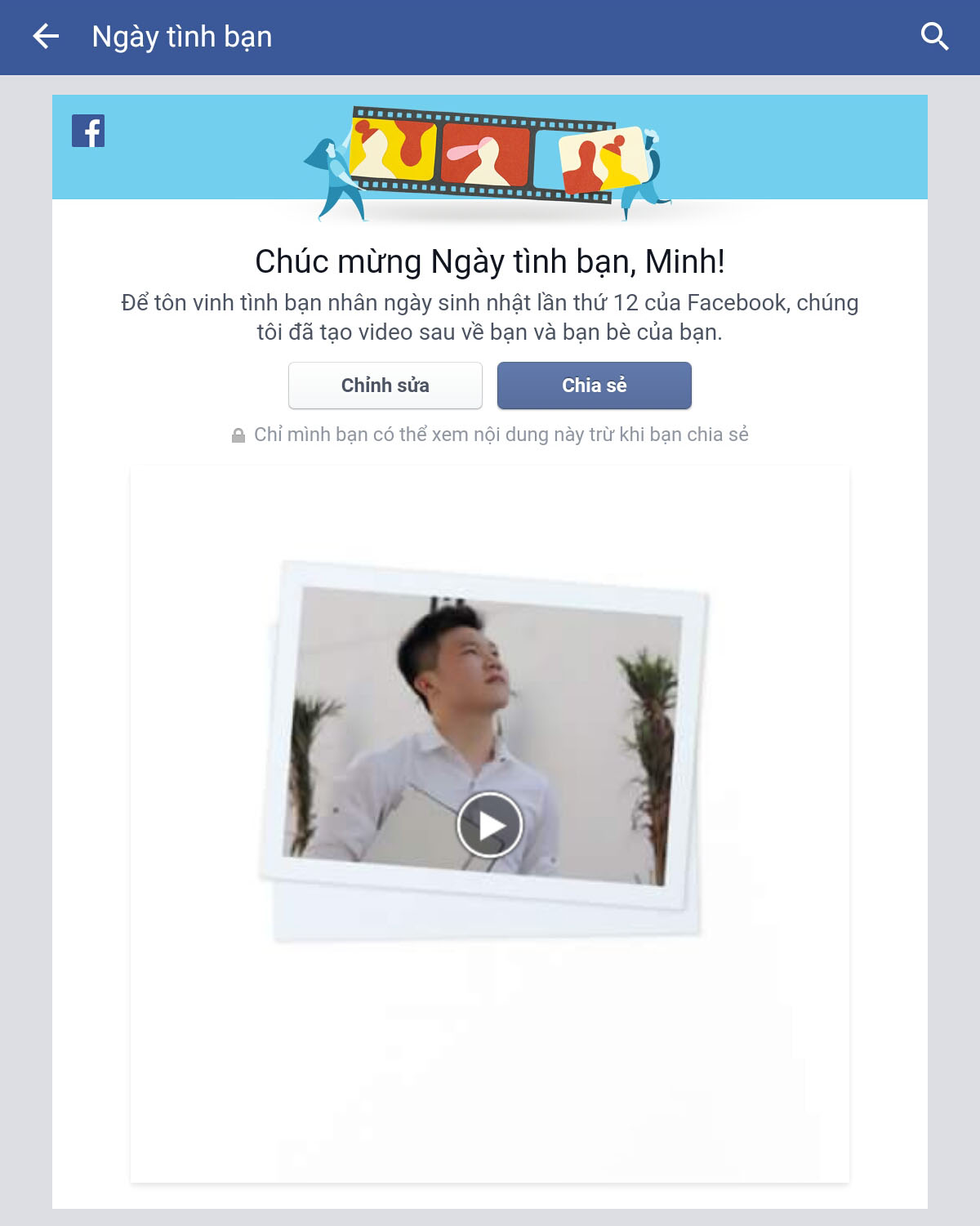 Giao diện làm video #friendsday Giao diện làm video #friendsday