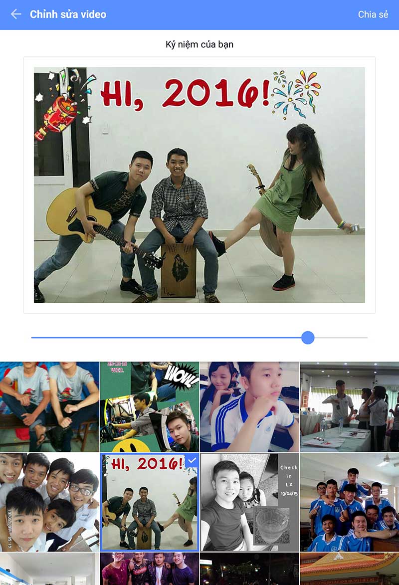 Lựa chọn hình ảnh theo ý thích Lựa chọn hình ảnh theo ý thích